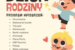 Beżowy i Niebieski Ilustrowany Dzień Dziecka Plakat - 1