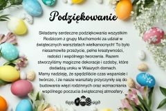Żółte zielone wielkanocne życzenia (Wpis na Facebooku) - 1